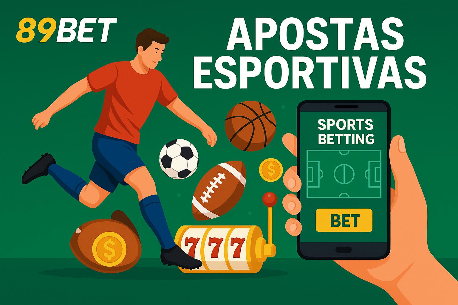 Aposte em apostas esportivas no cassino online 89BET  